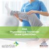 DHA Physiotherapy Technician Exam Questions