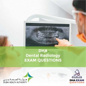DHA Dental Radiology Exam Questions