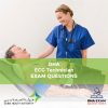 DHA ECG Technician Exam Questions