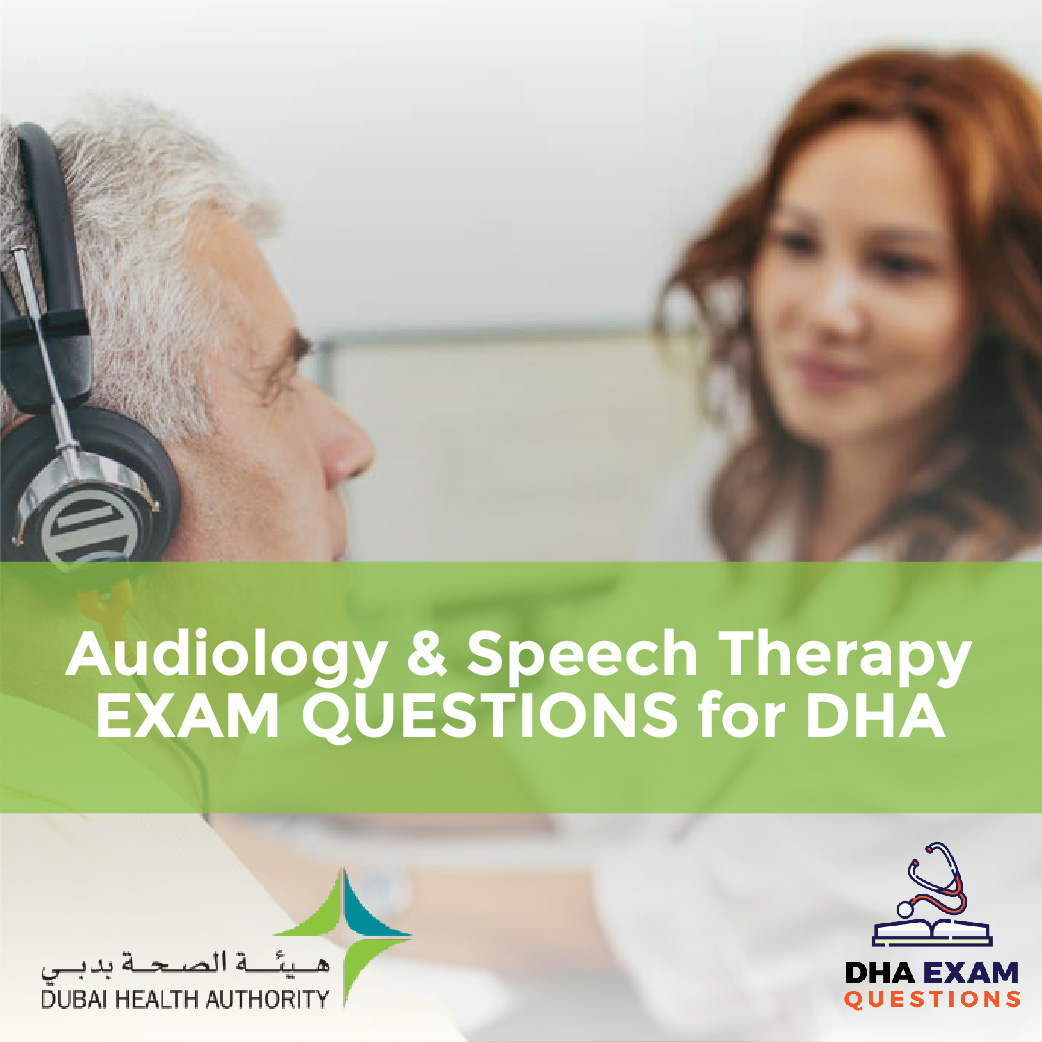 Audiology Speech Therapy Exam Questions For DHA