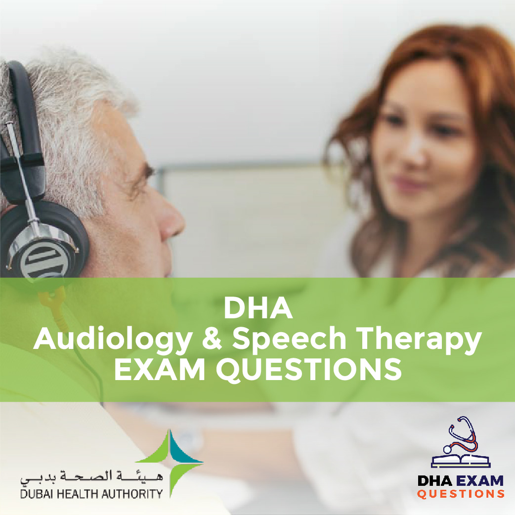 DHA Audiology Speech Therapy Exam Questions