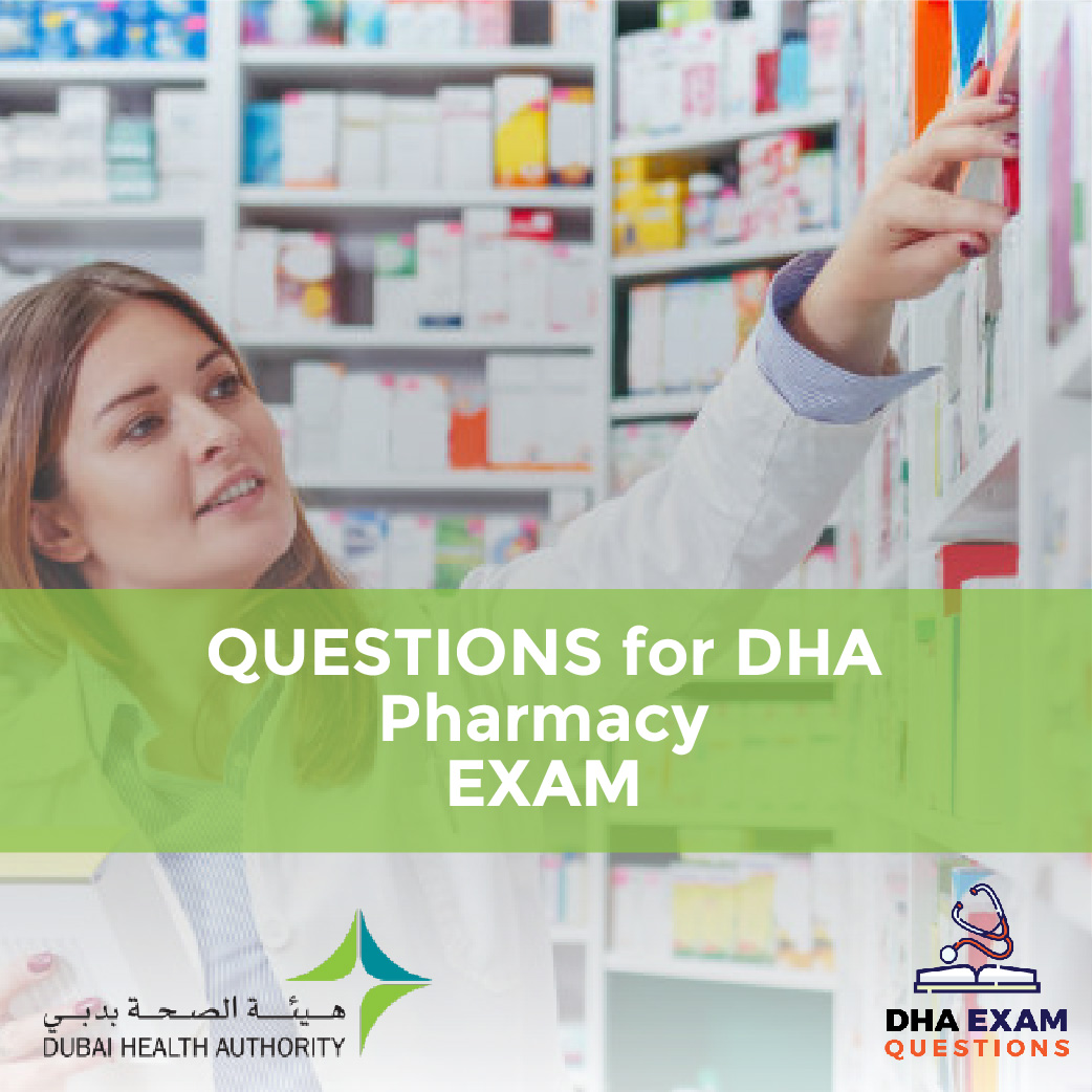 Questions for DHA Pharmacy Exam